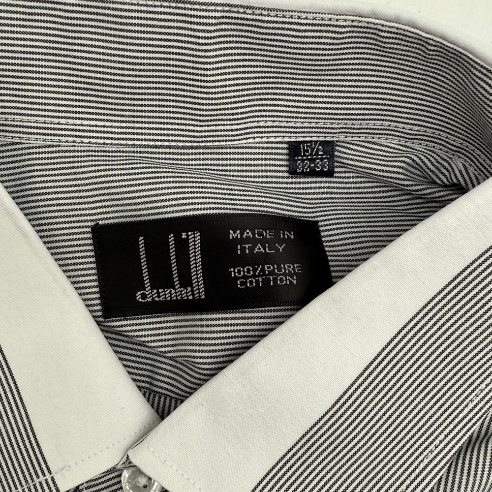 Dunhill and White Striped Shirt